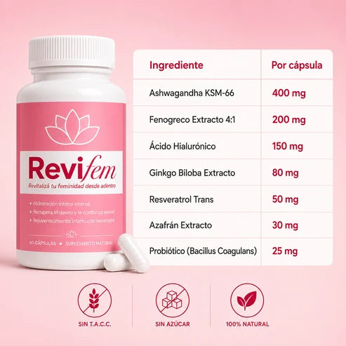 ReviFem® — Revitalizá tu feminidad desde adentro
